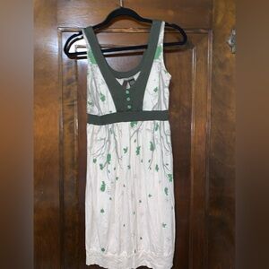 Element Olive and Cream Dress Sz medium